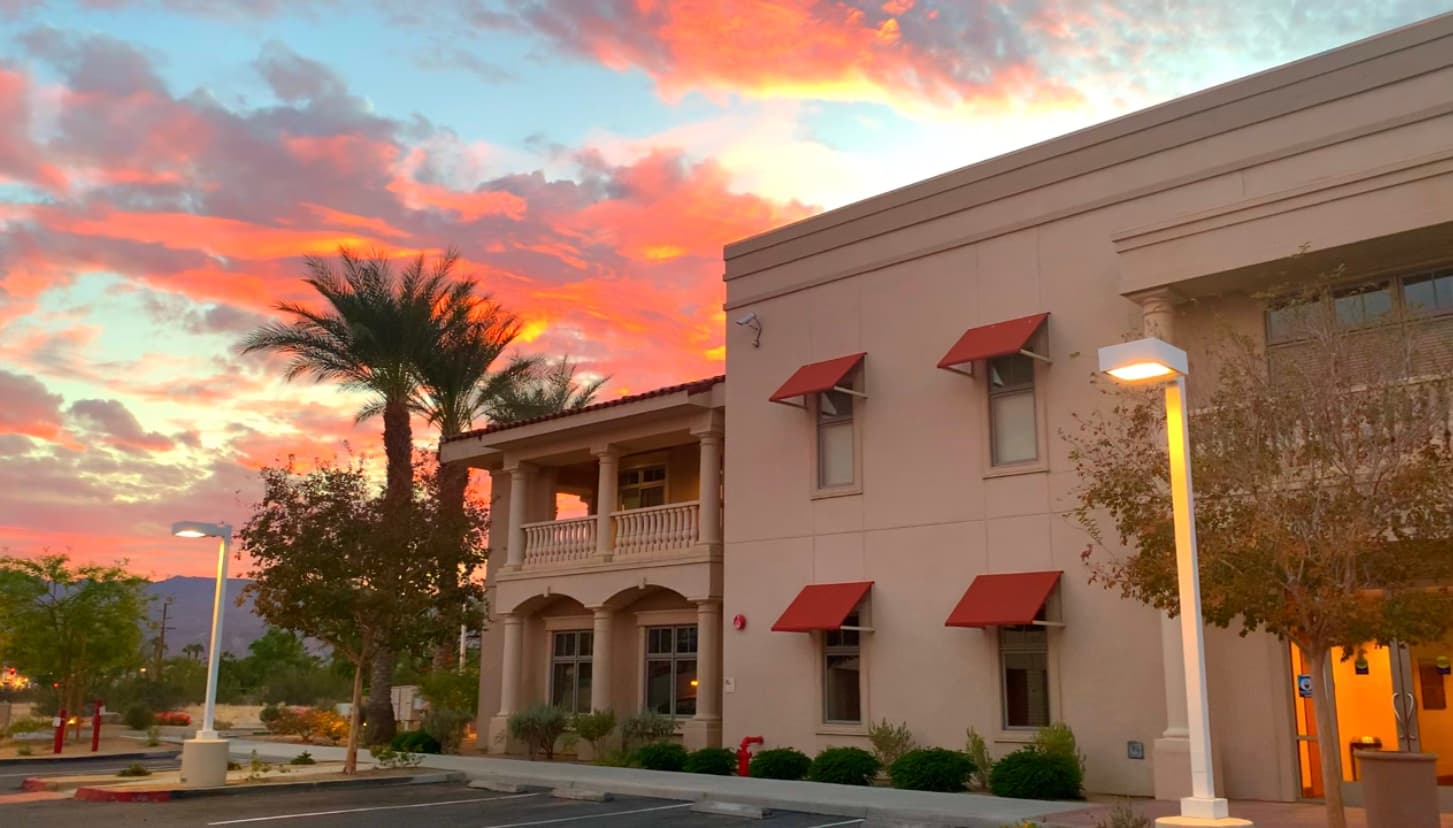 Desert Vision Center exterior in Rancho Mirage, California