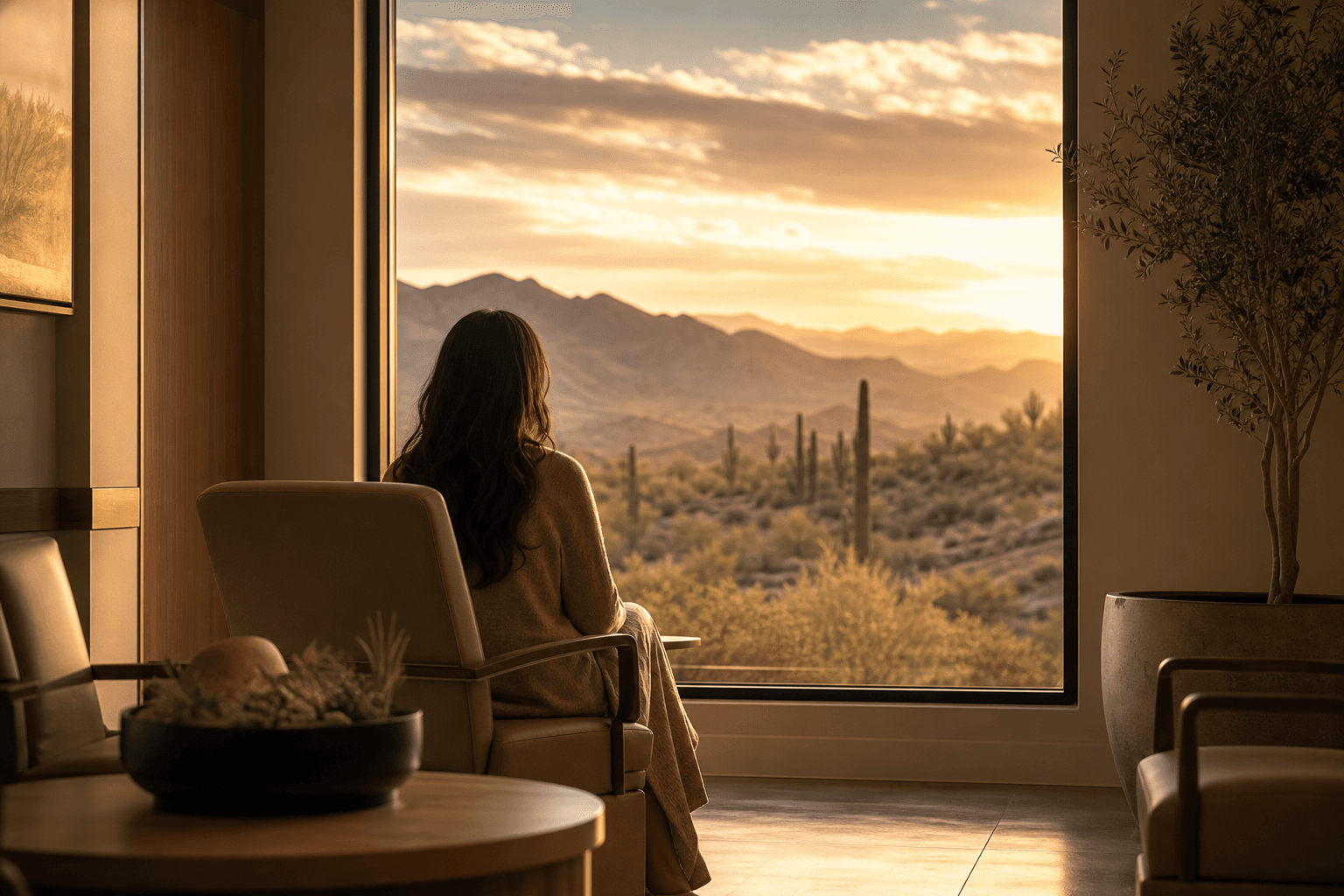 A quiet moment of reflection - finding clarity after uncertainty