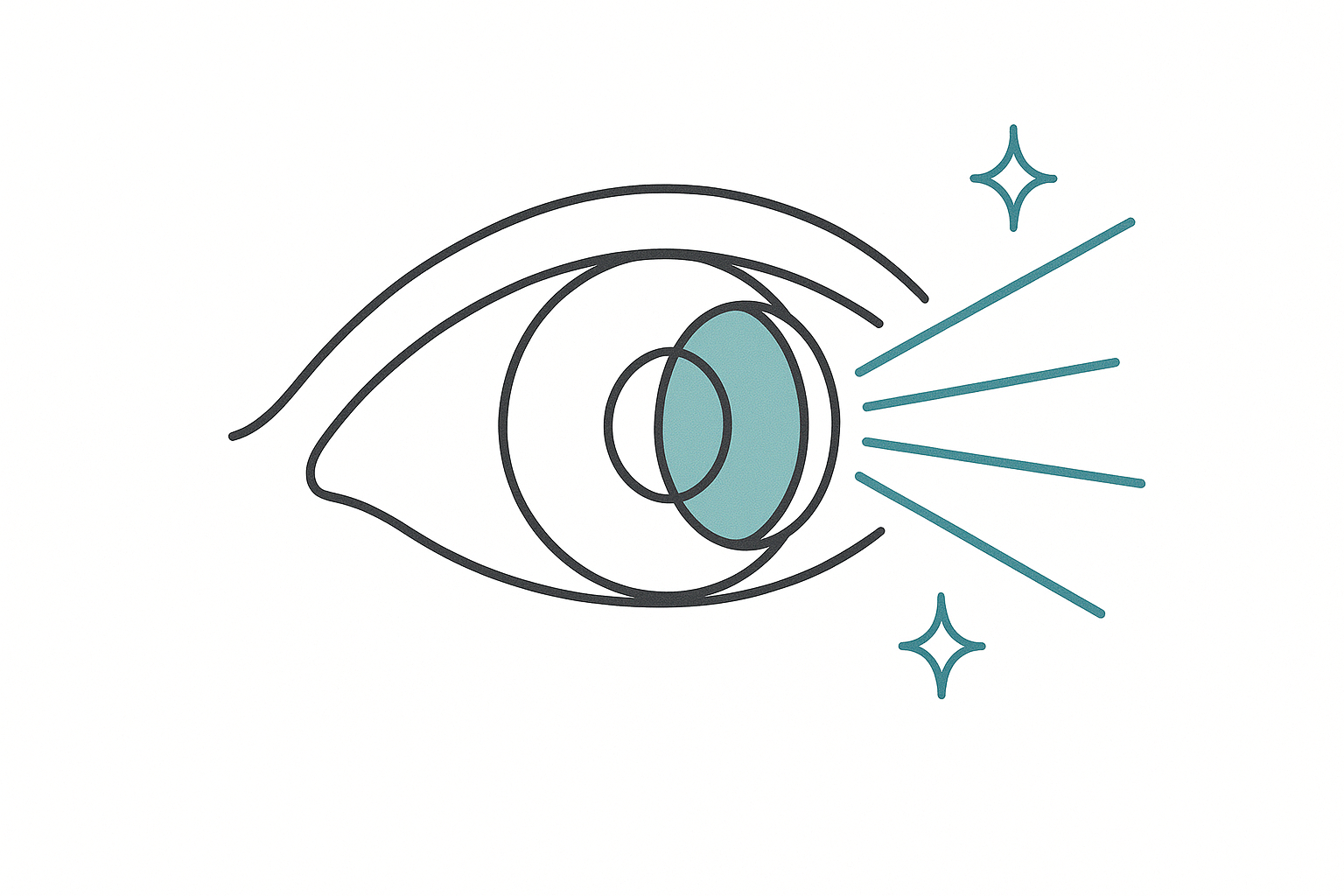 Clear, sharp vision restored after the brain adapts to a new lens implant