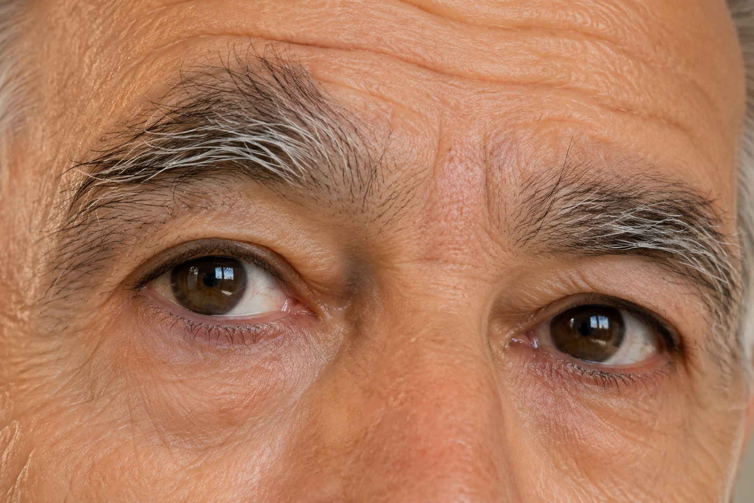 Comparison view of both eyes during a comprehensive ophthalmic exam