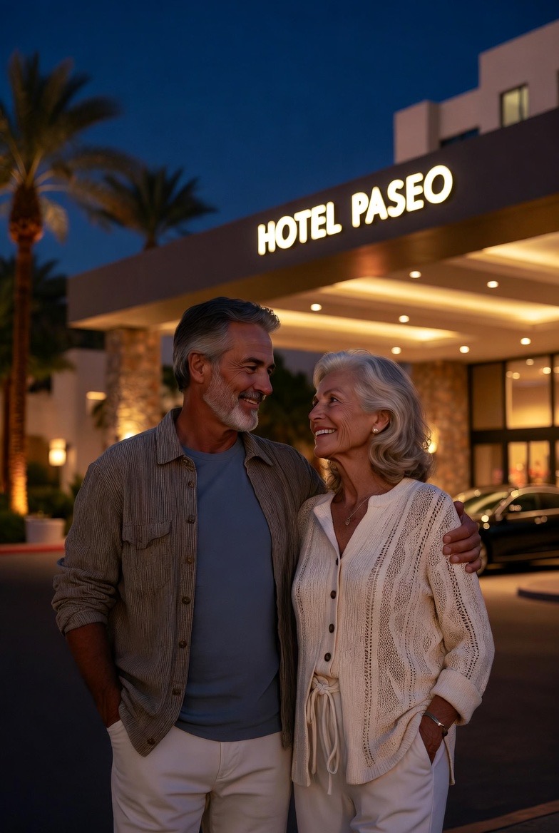 Couple relaxing comfortably at home - the easy, familiar recovery that follows cataract surgery